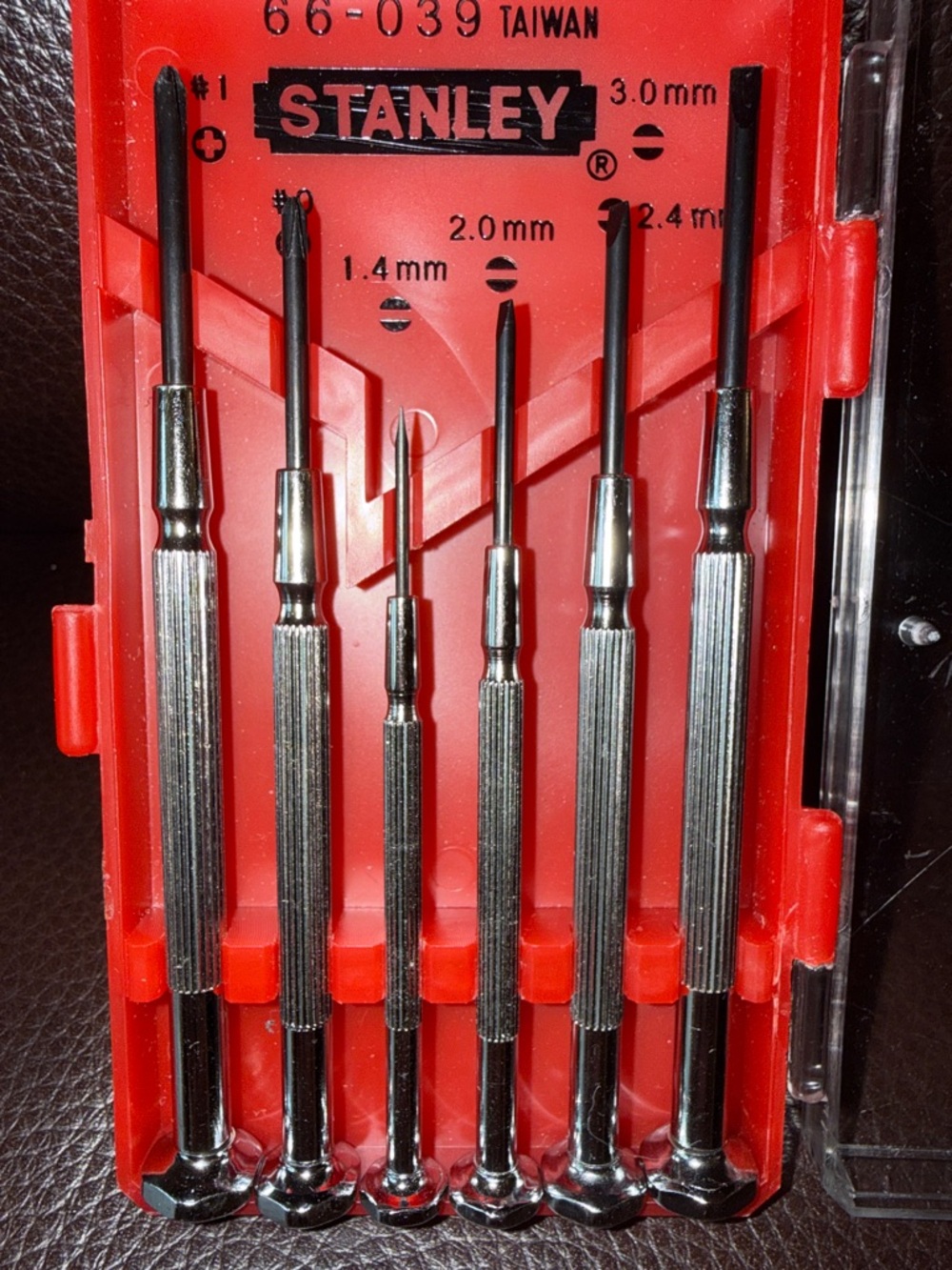 STANLEY 66-039 6-Piece Jeweler's Precision Screwdriver Set